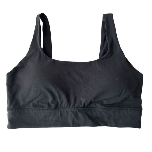 CRZ Yoga Women's Black Sports Bra Size L Medium Support Activewear - Picture 1 of 3